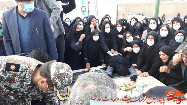 گزارش تصویری| آئین استقبال از خانواده شهید یارمحمودی در ملایر