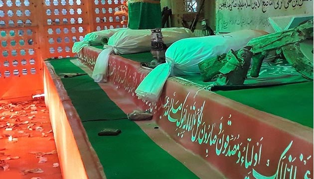 دیدار بیش از ۸ هزار زائر راهیان نور با شهدای تازه تفحص شده دیدار بیش از ۸ هزار زائر راهیان نور با شهدای تازه تفحص شده