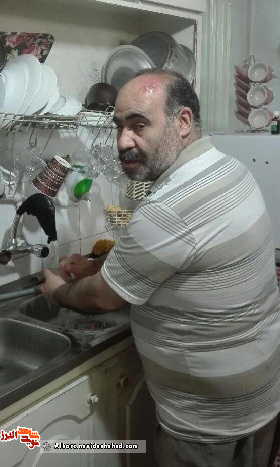جانباز همیشه خندان ؛ دفاع از وطن به عشق امام