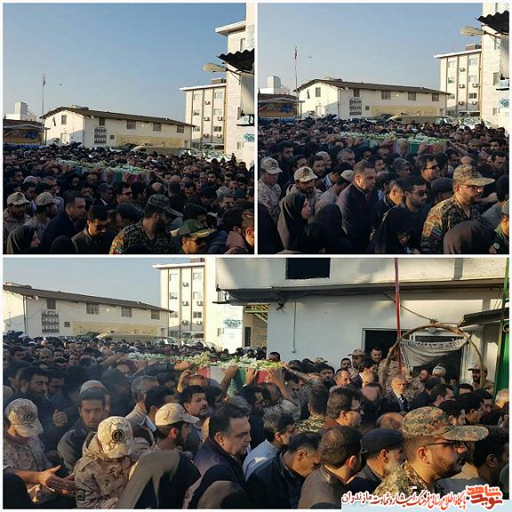مراسم تشييع پيكر شهید مدافع حرم «علیرضا بریری» در بابلسر مراسم تشييع پيكر شهید مدافع حرم «علیرضا بریری» در بابلسر