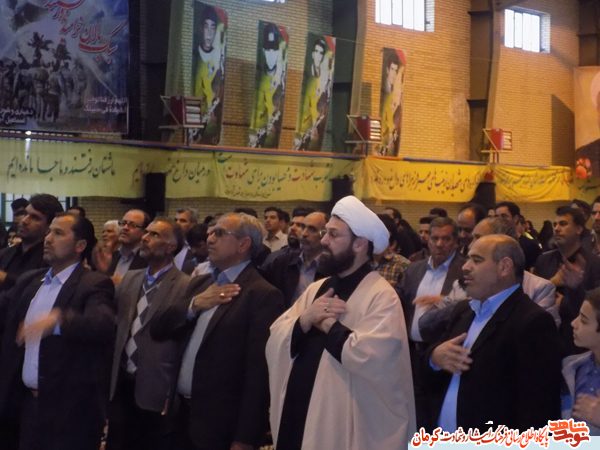 برگزاری یادواره شهدای دهستان رضوان و الهیه از توابع رفسنجان + عکس