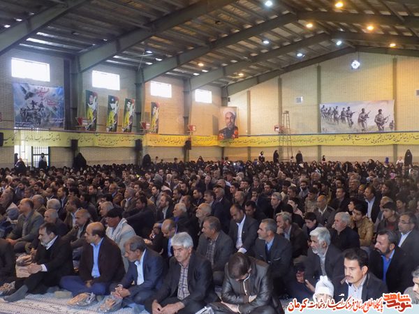 برگزاری یادواره شهدای دهستان رضوان و الهیه از توابع رفسنجان + عکس
