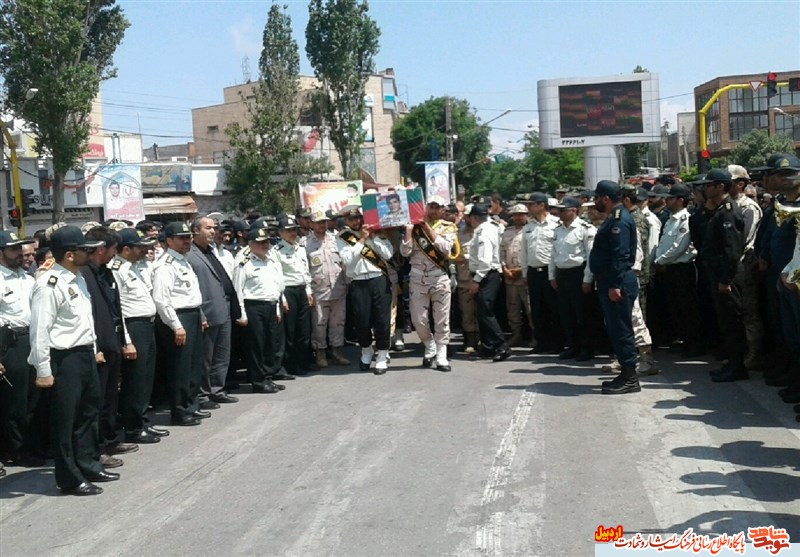 تشییع پیکر مطهر شهدای مرزبانی اردبیل تشییع پیکر مطهر شهدای مرزبانی اردبیل