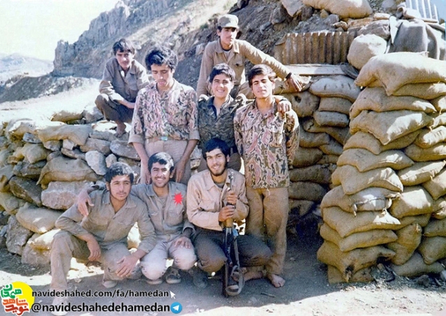 کلیپ/ نوای مداحی دوستان و همرزمان شهید احمد رضا احدی با ذکر نام شهید