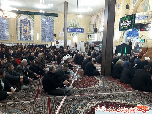 گزارش تصویری/ بزرگداشت شهادت سردار آسمانی در صائین قلعه