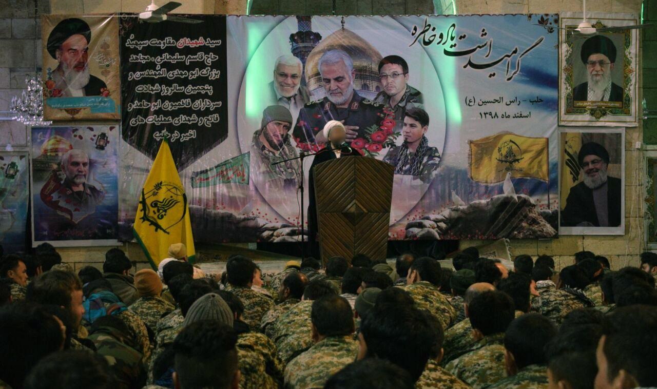 پنجمین سالگرد شهادت «ابوحامد» و «فاتح» در سوریه برگزار شد+ تصاویر پنجمین سالگرد شهادت «ابوحامد» و «فاتح» در سوریه برگزار شد+ تصاویر