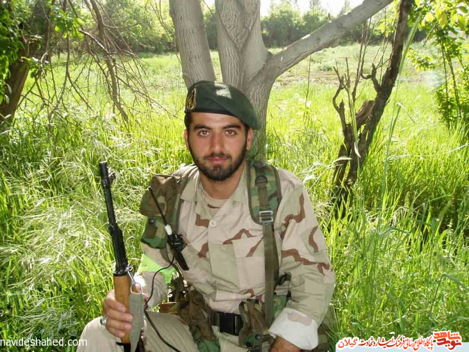 شهید گیلانی در ارتفاعات جاسوسان به شهادت رسید شهید گیلانی در ارتفاعات جاسوسان به شهادت رسید