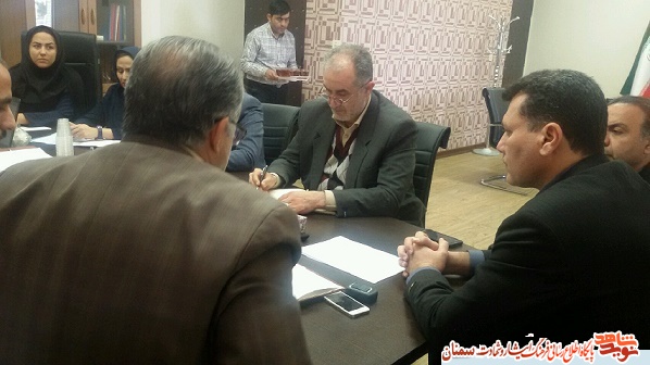 برگزاری جلسه نام گذاری خیابان های شهرستان سمنان