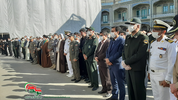 تشییع پیکر شهید ناوبان دوم الکترونیک تشییع پیکر شهید ناوبان دوم الکترونیک