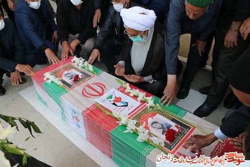 گزارش تصویری/ تشییع پیکر شهید 