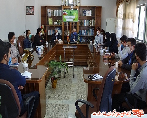 جلسه ستاد شاهد شهرستان شیروان برگزار شد جلسه ستاد شاهد شهرستان شیروان برگزار شد