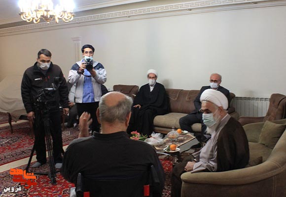 فیلم | اجرای طرح علمداران حماسه در شهر قزوین