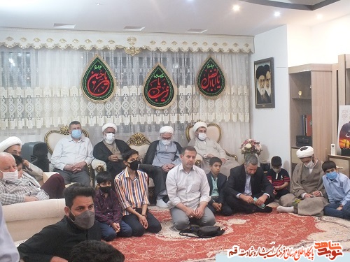 مراسم ذکر توسل و یادبود شهید «علیرضا گلمحمدی» در قم برگزار شد؛