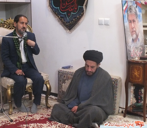 مراسم ذکر توسل و یادبود شهید «علیرضا گلمحمدی» در قم برگزار شد؛