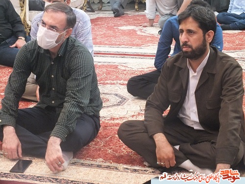 مراسم ذکر توسل و یادبود شهید «علیرضا گلمحمدی» در قم برگزار شد؛