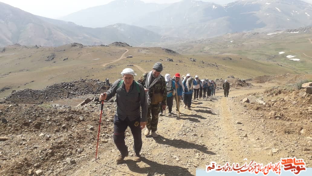 کوهپیمایی جانبازان در رشته کوهنوردی برگزار شد