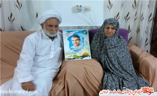 خاکسپاری پیکر مادر شهید علیزاده در رودسر