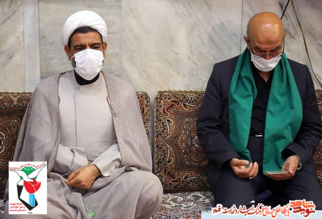 حضور مدیرکل بنیاد شهید وامور ایثارگران قم در مراسم عزاداری حسینی حضور مدیرکل بنیاد شهید وامور ایثارگران قم در مراسم عزاداری حسینی