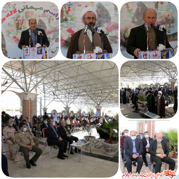 گزارش تصویری/ مراسم «میهمانی لاله‌ها» در گلزار منور شهدای صالح آباد برگزار شد