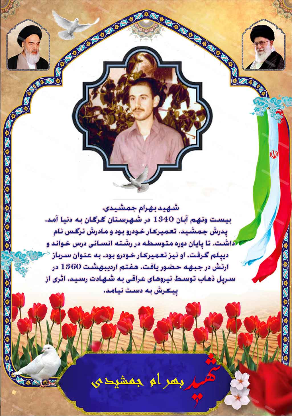 دلتنگی های شهید 