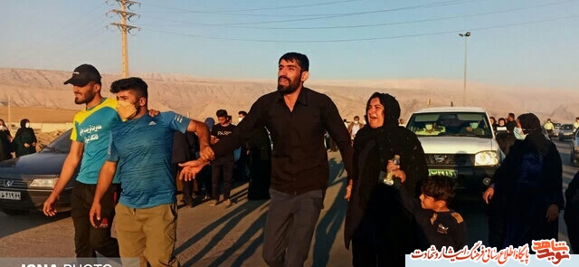 تصاویر/ استقبال از شهید مدافع امنیت «موسی نوروزی» در دهدشت