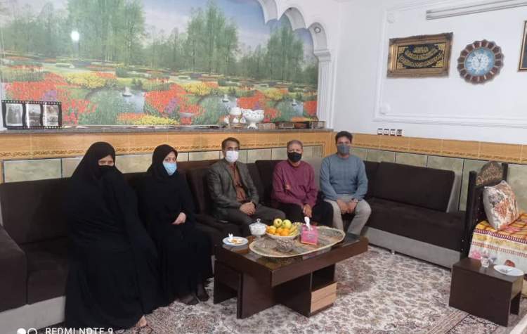 دیدار و تجلیل از جانباز و آزاده 