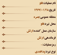 عملیات های هشت سال دفاع مقدس (فروردین ماه)