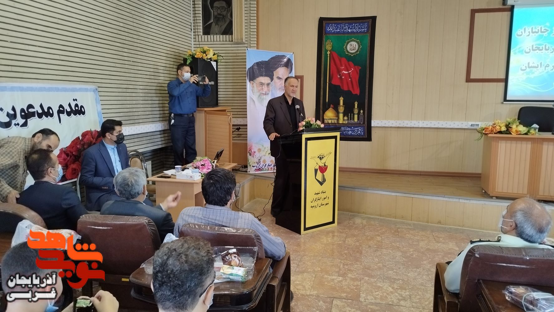 گزارش تصویری/ مراسم تجلیل از جانبازان بصیر استان آذربایجان غربی برگزار شد