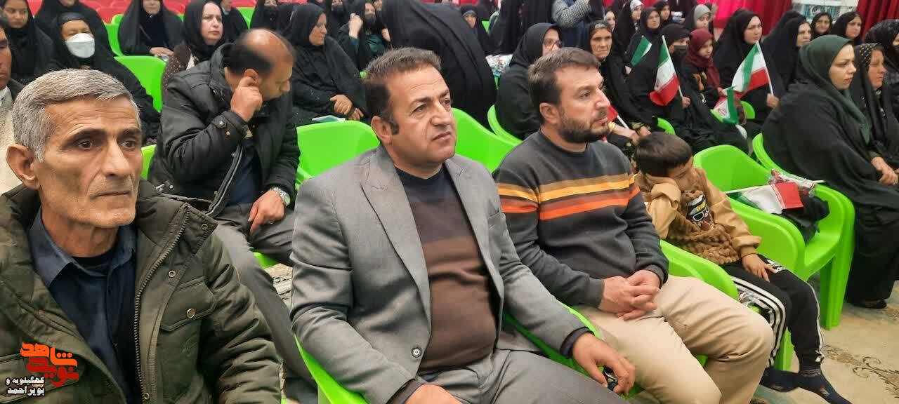 گردهمایی رزمندگان و گرامیداشت شهدای گردان مالک اشتر در یاسوج