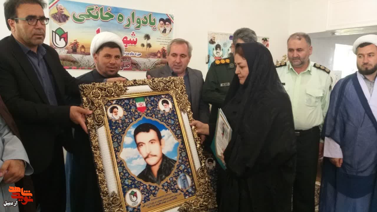 یادواره خانگی شهدا در منزل خانواده شهید «کریم اختری» در بیله سوار