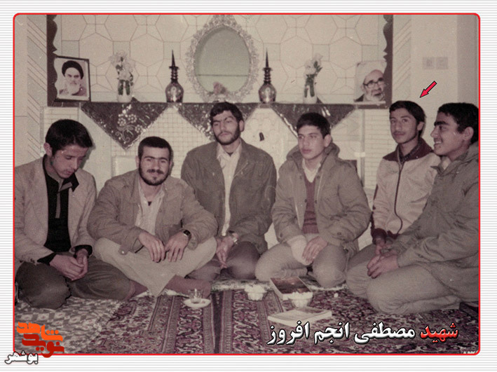 شهید«مصطفی انجم افروز»در آلبوم خاطرات