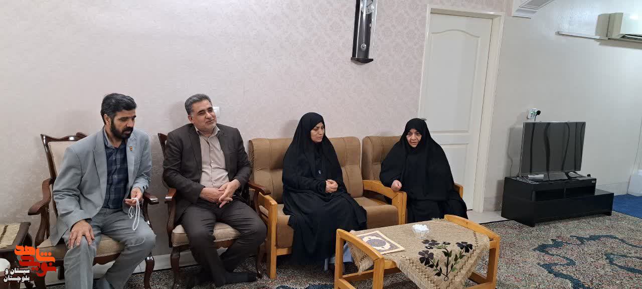 دیدار با خانواده های شهدای حادثه تروریستی مسجد امام علی(ع) زاهدان