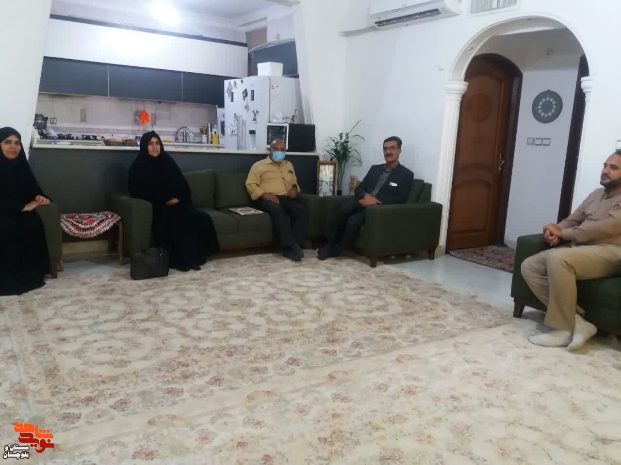 دیدار با خانواده های شهدای حادثه تروریستی مسجد امام علی(ع) زاهدان