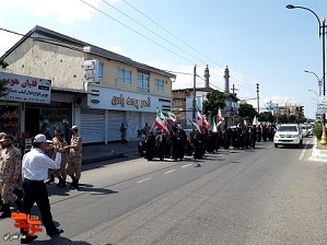 گزارش تصویری/ همایش پیاده روی بمناسبت هفته دفاع مقدس