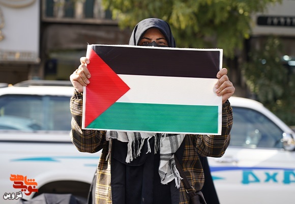 راهپیمایی جانبازان و ایثارگران قزوینی در حمایت از کودکان غزه از نگاه تصاویر