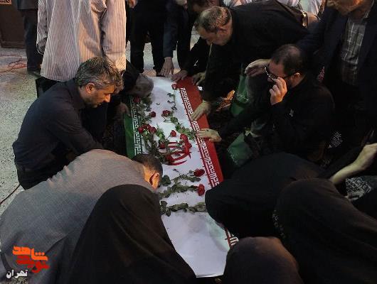 تشییع پیکر مطهر حاج محسن شیخ شعبانی پدر شهیدان شیخ شعبانی