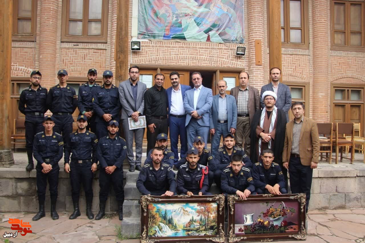 یادوراه شهدا و مراسم اربعین شهادت شهیدان خدمت در موزه شهدای اردبیل+ عکس