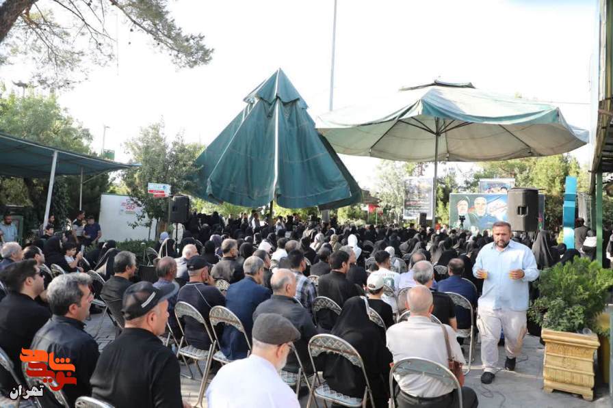 مراسم چهلمین روز شهادت سرتیپ دوم خلبان «سید طاهر مصطفوی»