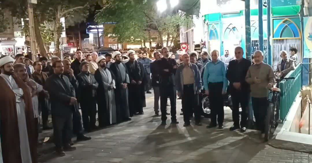 کلیپ/ مراسم تجمع در سوگ شهادت «سید حسن نصرالله» برگزار شد