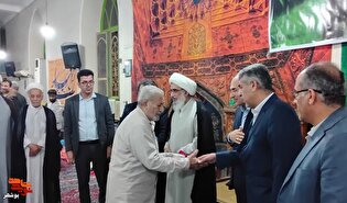 برگزاری آیین شکوه ایمان و تجلیل از پدران شهدا با حضور نماینده ولی فقیه در استان بوشهر