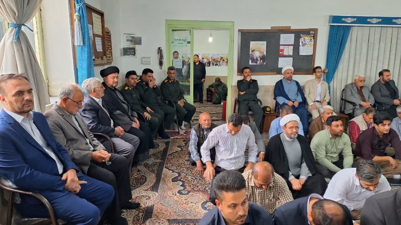 برگزاری اولین سالگرد شهادت شهدای معظم خدمت در شهرستان نقده