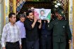 تشییع پیکر مطهر جانباز ۷۰ درصد محسن رزمجویی در شیراز