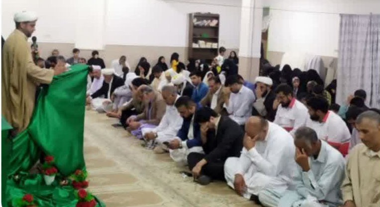 مراسم گرامیداشت شهدای خدمت در شهرک محمد شاهکرم برگزار شد