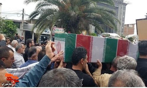تصاویر/ تشییع پیکر مطهر شهید «سلیمانی» در چمستان