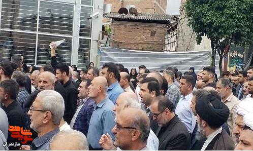تصاویر/ تشییع پیکر مطهر شهید «سلیمانی» در چمستان