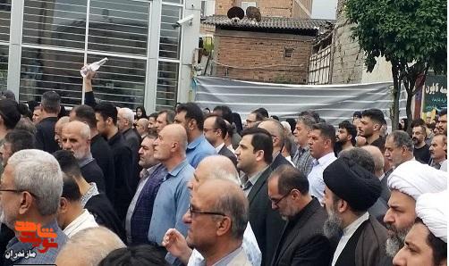 تصاویر/ تشییع پیکر مطهر شهید «سلیمانی» در چمستان