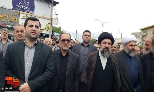 تصاویر/ تشییع پیکر مطهر شهید «سلیمانی» در چمستان