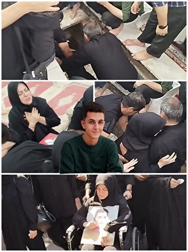 وصال مادر و فرزند در آغوش شهادت