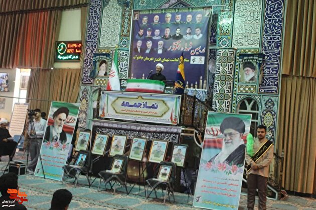 مراسم بزرگداشت شهدای اقتدار در شهرستان میاندوآب