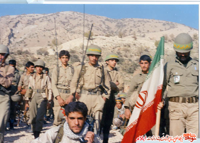 تصاویر رزمندگان ایلامی در مناطق مختلف عملیاتی  در دوران دفاع مقدس